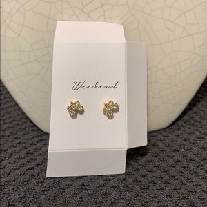 Bumblebee shaped stud earrings. NEW!!